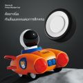 Kids car toy car model toy rocket shape plush astronaut strong durable 4 colors available. 