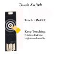 Portable Mini 5730 USB LED Light 5V Touch Sensor Dimmable Night Light for Power Bank Computer Laptop PC Book Reading Table Lamp.