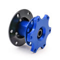 Universal Steering Wheel Quick Release Hub Boss Kit Wheel Hub Adapter For 6 hole Steering Wheel Hub. 