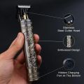 T9 Vintage Hair Clippers for Men Cordless Hair Trimmer Barber Zero Gapped Hair Cutting Machine Beard Trimmer Body Hair Shaver. 