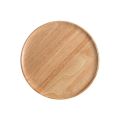 Wooden Round Serving Platter Tray Retro Serving Plate Fruit Dessert Storage Tray Tea Tray Dinner Plate Cosmetic Display Plate. 