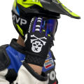 Almst Fox Skull Motorcycle Gloves for Bike ATV UTV High Quality Moto Cross Touch Screen Gloves Mens Mountain Bike Racing Gloves. 