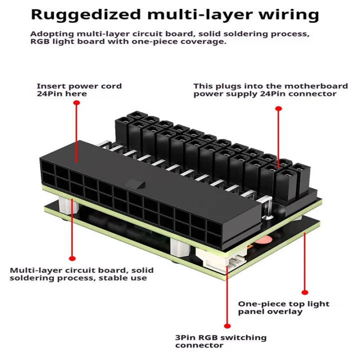 COOLCIRC%20ATX%20Power%20Supply%2024Pin%20to%2090%20Degree%20Adapter%205V%20RGB%20Mainboard%20Motherboard%20Cable%20Connector%20Modular%20DIY%20PC%20Accessory%20-%20Image%202