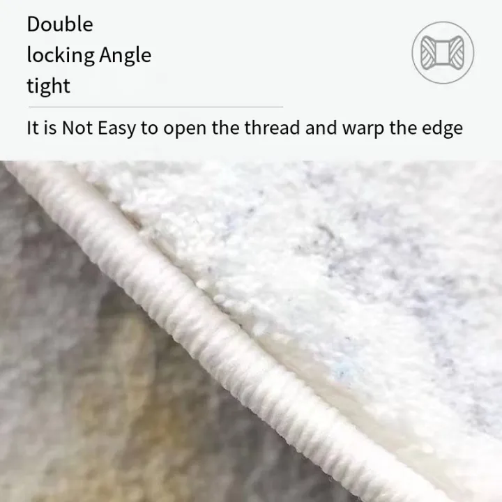 Simple%20Cartoon%20Imitation%20Cashmere%20Carpet%20Living%20Room%20Bedroom%20Bedside%20Warm%20Floor%20Mat%20Non-slip%20Washable%20Quick%20Drying%20Carpet%20-%20Image%205