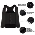Men's Slimming Modeling Strap Belt Slimming Corset Vest Compression Shapewear Slim Three-breasted Top Fat Burning Vest. 