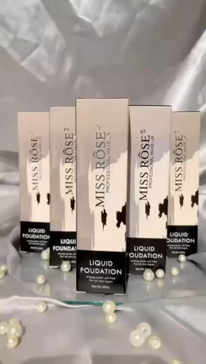 Miss Rose - Missrose concealer lasting foundation moisturizing oil control nourish liquid