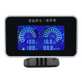 2 In 1 / 3 In 1 / 4 In 1 LCD Digital Oil Pressure Gauge Voltmeter Fuel Level Meter 1/8 NPT Oil Press Sensor + Water Temp Sensor. 