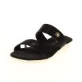 samsons Women Casual Toe Ring Wedges BLACK. 