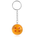 Anime Dragon Ball Series Keychain Charms Accessories 1-7 Star Dragon Balls Cosplay Keyring Car Keyring Pendant Holder Toys Gift. 