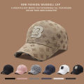 Baseball caps suitable for men and women, fashion sports caps, fashion embroidery, abstract logo, lightweight and portable design.