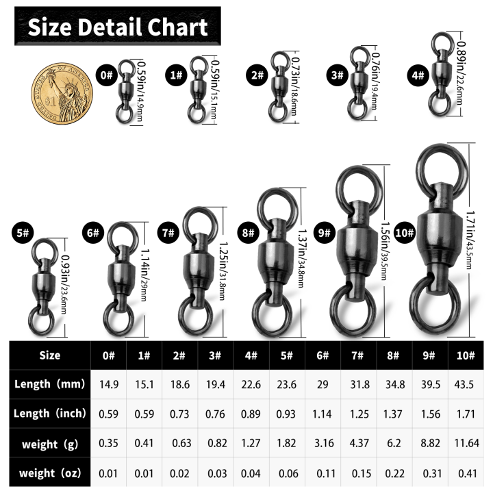 Fishing%20Ball%20Bearing%20Swivel%2020~100Pcs%20with%20Double%20Solid%20Rings%20Heavy%20Duty%20Coppery%20&%20Stainless%20Steel%20Accessories%20Connector%20Tackle%20-%20Image%202