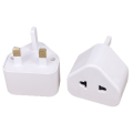 EU US 2 Pin To UK 3 Pin Plug AC Universal Adapter Travel Converter British G Type Standard Input Plug 5A Fuse.
