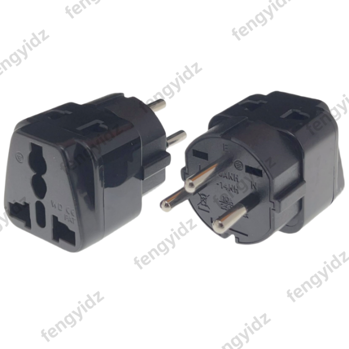 fengyidz ISRAEL Travel Adapter 2 Way Outlet Power Plug Change AU/ US/EU ...