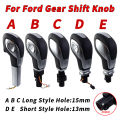 High-quality Gear Shift Knob Car Accessories Interior Replacement Shifter For Ford Kuga Mondeo Fusion Ecosport Fiesta Focus.