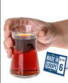 12 Pcs Tea Set Glass Cup Unique Design best quality. 