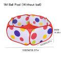 Children's 1m ocean ball pool pet folding tent (without ball). 