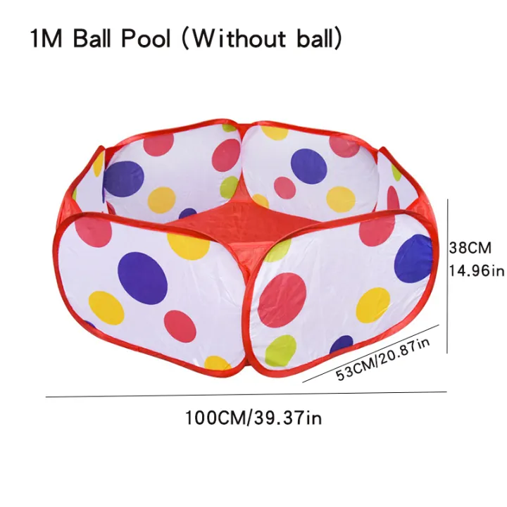 Children's%201m%20ocean%20ball%20pool%20pet%20folding%20tent%20(without%20ball)%20-%20Image%207