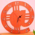 Wooden Wall clock || Attractive @ symbol design|| Home Decor. 