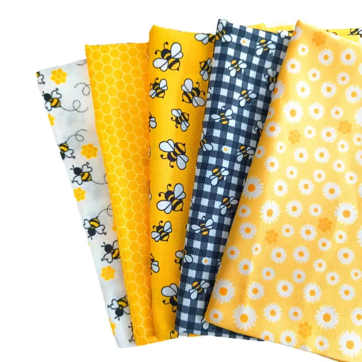 5pcs%20Fabric,%20Printed%20Fabric,%20%20PreCut%20Fabric;%20Sewing%20Supplies%20For%20Patchwork%20Sewing%20And%20DIY%20Clothing%20Crafts%20-%20Image%202