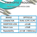 OPTFOCUS OM3 Fiber Optic Patch Cord LC UPC APC Multi Mode Jump Cable Dual 1M 3M 5M 10M 30M Dual Solo Fibra Cable. 