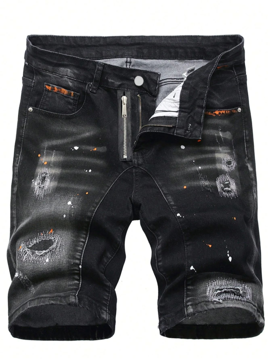 Summer%20Ripped%20Shorts%20Jeans%20Men%20Denim%20Shorts%20Pants%20Straight%20Stretch%20Casual%20Cool%20Thin%20Knee%20Length%20Fashion%20Brand%20Daily%20Trousers%20-%20Image%207