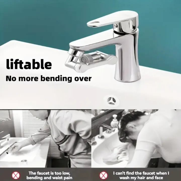 1440%20%C2%B0Swivel%20Robotic%20Arm%20Swivel%20Extension%20Universal%20Faucet%20Aerator%20Kitchen%20Sink%20Faucet%20Extender%20Mixer%20Tap%20Nozzle%20Water%20Flow%20Mode%20-%20Image%204