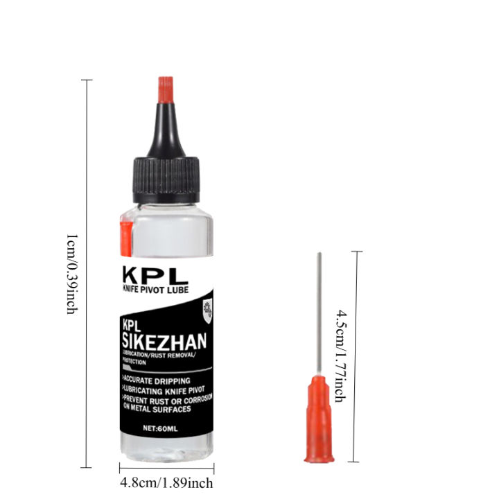 Knife Pivot Lubricating Oil – Precision Needle Applicator Lube for ...