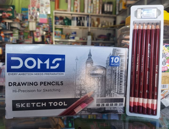 Drawing%20pencil-%20Doms%20brand%206%20pcs%20box%20-%20Image%202