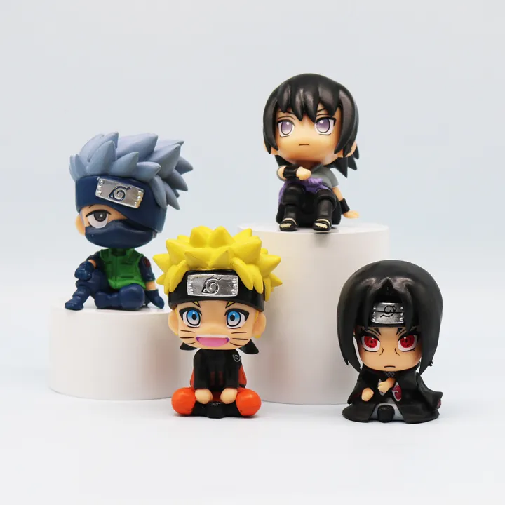 New%209cm%20Naruto%20Anime%20Figure%20Uzumaki%20Naruto%20Kakashi%20Uchiha%20Sasuke%20Itachi%20Cute%20Toys%20Q%20Figurals%20Action%20Figurine%20Model%20-%20Image%203