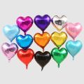 Mini Heart Shaped Foil Balloons 10 inches. 