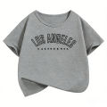 Fashion Los Angeles Top Design T Shirts Y2k Kids Children's T-shirt Boys Girls Summer Spring Casual Top Tee Short Sleeve. 