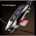 Neckband Bluetooth Neckband Earphones Deep Bass Stereo Magnetic Attraction 40H Playtime Type-C Charging Waterproof - Black. 