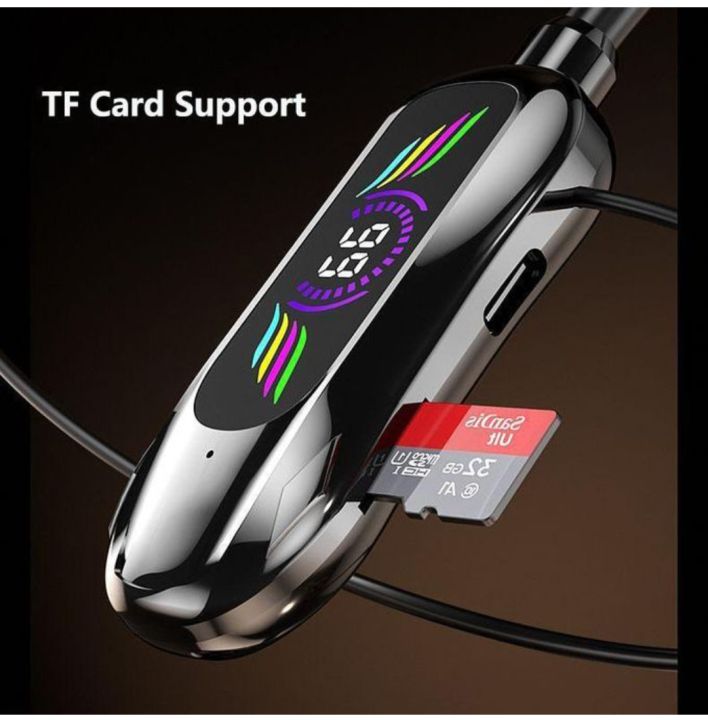 Neckband%20Bluetooth%20Neckband%20Earphones%20Deep%20Bass%20Stereo%20Magnetic%20Attraction%2040H%20Playtime%20Type-C%20Charging%20Waterproof%20-%20Black%20-%20Image%203