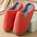 Women's Thick-Soled Soft-Soled Household Slippers Household Plush Slippers Non-Slip Warm Slippers Indoor Winter. 