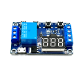 1 Channel 5V Relay 6-30V Relay Module OFF/ON Switch Trigger Time Delay Circuit Timer Cycle 999 minutes Adjustable XY-J02. 