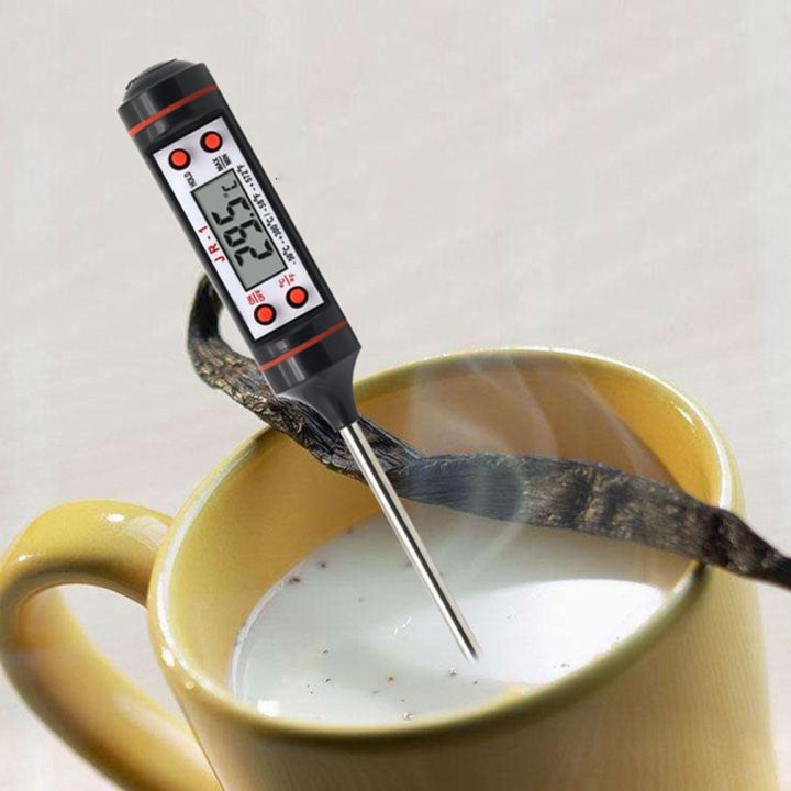 Stainless%20Steel%20Cooking%20Thermometers%20Temperature%20Test%20Pen%20-%20%20Kitchen%20Instant%20Read%20Backlit%20Food%20Thermometer%20with%20Long%20Probe%20&%20LCD%20Screen%20for%20Grill,%20Meat,%20Candy,%20BBQ,%20Milk%20and%20Bath%20Water%20-%20Image%204