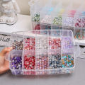 3-Layer Transparent Storage Box, Stackable Storage Box, Portable Craft Bead Plastic Box, Jewelry Storage Box, Storage Tray. 