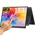 13.3-Inch Touch Portable Monitor 1200P 100%sRGB Low Blue Light Touch Screen Monitor For XBox PS4 / 5 Switch Cell Phone PC Loptop. 