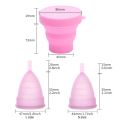 Medical Reusable Menstrual Cup Women Menstrual Cup Period Cup Medical Grade Silicone Feminine Hygiene Copa Menstrual De Silicone.