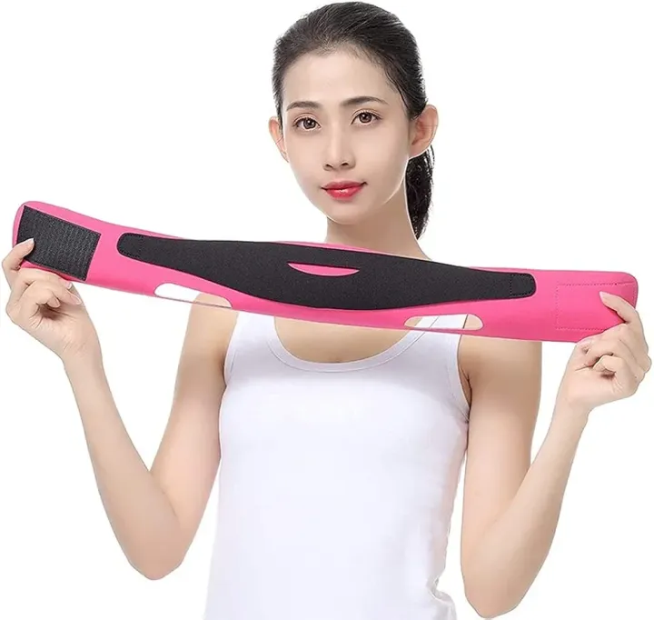 Face%20Lifting%20Belt%20Elastic%20Face%20Slimming%20Bandage%20V%20Line%20Face%20Shaper%20Women%20Chin%20Cheek%20Lift%20Up%20Belt%20Facial%20Anti%20Wrinkle%20Strap%20Face%20Care%20Slim%20Tools%20(Pink)%20-%20Image%202