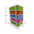 Mini Small Drawer Layer 5 In 1 Drawers Set Plastic Colorful Storage Box. 