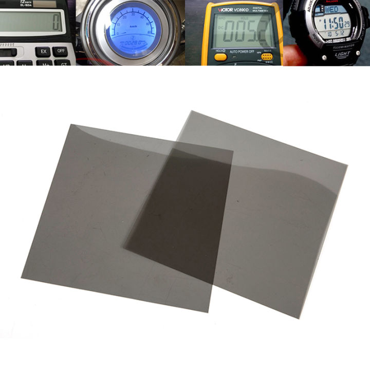 18cm LCD Polarising Film Electronic Instrument Display Film Electric Car Wristwatch Screen Image Polarising Film