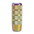 95MM Universal Non-Slip Gear Shift Knob Manual Transmission Aluminum knurled Shifter Lever Knob. 