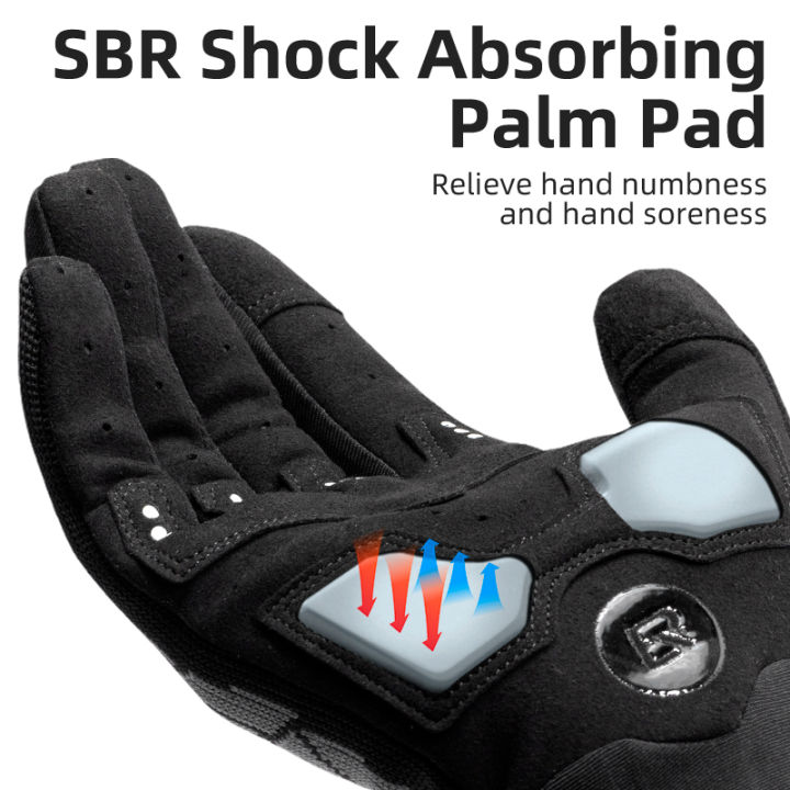 ROCKBROS%20Bicycle%20Full%20Gloves%20Summer%20Spring%20Autumn%20Breathable%20Touch-screen%20Shockproof%20MTB%20Road%20Sports%20Fishing%20Bike%20Knit%20Gloves%20-%20Image%203