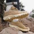 Outdoor Hiking Shoes Men Shoes Anti-slip Low-top Comfortable Shoes Women Lightweight Lace-up Breathable Casual Running Shoes Men. 