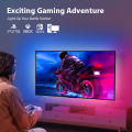 Smart Ambient Sync TV Backlight Sync Screen Color Led Strip Light USB, App Control ,Smart Phone Camera Screen Capute Technology lightify. 