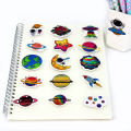 10/100Pcs Cute Stickers Pack Kawaii Space Planet Aesthetic Stationery Supplies Office School Scrapbooking Supplies Korean Paper. 