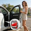 Silicone Car Door Latch Protective Covers 4Pcs/set Shock Absorption door lock buckle pad anti-collision shock absorber pad.