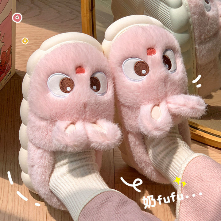 Women's%20cotton%20slippers%20winter%20indoor%20home%20warm%20and%20velvet%20household%20parent-child%20wool%20cotton%20shoes%20women%20wear%20outside%20winter%20-%20Image%206
