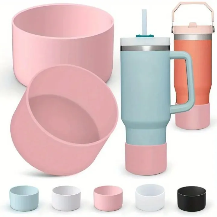 7.5cm%20Silicone%20Tumbler%20Boot%20Non-Slip%20Bottom%20Sleeve%20Cover%20for%2020oz/30oz/40oz%20Tumblers%20-%20Image%202